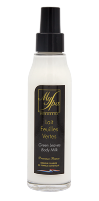 Lait Corps Feuilles Vertes